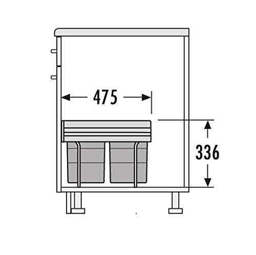 Hailo-Abfallsammler-Raumspartandem-3642-13-Hailo-TR-Swing-40335-Raumspar-Tandem