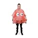 PacMan Inky and Blinky Ghost Rain Ponchos - One Size - 2 Pack