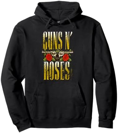 Amazon.com: Guns N' Roses Vintage Cross Pullover Hoodie : Clothing