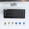 TECKNET-24G-Wireless-Keyboard-For-Windows-1087VistaXP-and-Android-Smart-TV-Extra-Long-Battery-Life-UK-keyboard-Layout-and-Whisper-Quiet-Keyboard-Design TECKNET 2.4G Wireless Keyboard For Windows 10/8/7/Vista/XP and Android Smart TV, Extra Long Battery Life, UK keyboard…