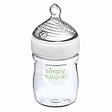 NUK Simply Nautral Baby Bottle, Clear,  5 Ounce (Pack of 1)