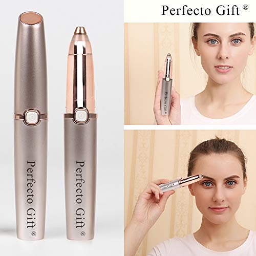 PerfectoStore Rechargeable Eyebrow hair Trimmer Epilator for Women, Eye