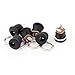 uxcell a15061700ux0113 DC-005 Panel Mount DC Power Female Socket Connector 5.5mmx2.1mm Pack of 6