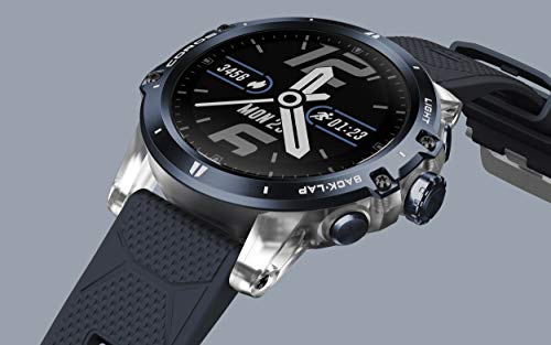 COROS VERTIX GPS Adventure Watch with Pulse Oximeter,Titanium Bazel/Cover with Sapphire Glass (DLC Coating),24/7 Blood Oxygen Monitoring, Trainer and Ultra-Durable Battery Life (Ice Breaker)