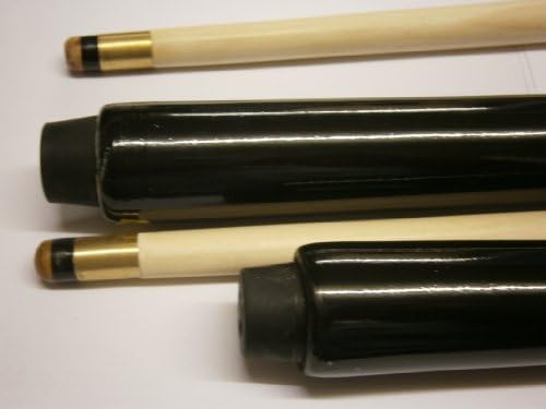2 x 2 piece 48, 4ft, pool snooker cues - for kids & tight spaces by iqgamesroom