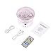 Light Projector, Ohuhu Remote Control Night Light Upgraded Ocean Wave Light Projector 7 Colors with Built-in Speaker
