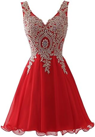 SarahbridalWomen's Short Tulle Beading Homecoming Dresses Prom Party Gowns
