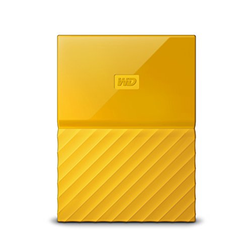 WD 2TB Yellow My PassportÂ  Portable External Hard Drive - USB 3.0 - WDBYFT0020BYL-WESN