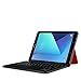 IVSO Case with Keyboard for Samsung Galaxy Tab S3 9.7, Ultra-Thin Detachable Keyboard Portfolio Stand Case/Cover for Samsung Galaxy Tab S3 9.7-Inch Tablet w/ S Pen SM-T820/SM-825 (Red)