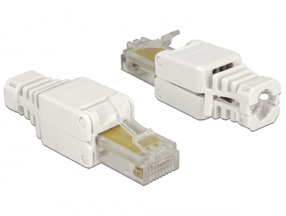 DeLOCK RJ45 Connector Cat.5e UTP Tool Free Pack of 2