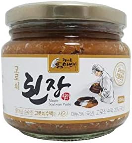Korean Traditional Fermented Soybean Paste Doenjang 17.6oz / 500g No Preservative K-foods [피아골 미선씨 된장]