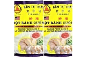 KIM TU THAP - FLOUR FOR STEAMED RICE ROLLS - BOT BANH CUON (2x@340g)