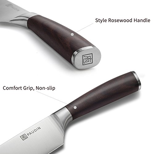 image for Kitchen Knife, N2 PAUDIN 8 inch Chef Knife German Stainless Steel with