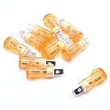 Willwin 10pcs MDX14A Indicator Light Round Flat Top