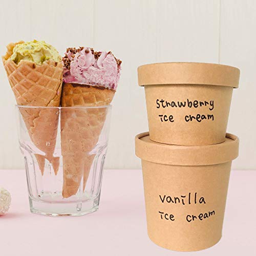 Disposable Bowls with Lid 25 Pack 16 oz Paper Bowls Disposable with