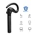 NENRENT S580 Bluetooth Headset,Longest Call Time Up to 12-15 Hour Wireless Headphone Earphone Earpiece with Mic Hands-Free Calls for iPhone 6 6S 7 Plus X Ipad Samsung LG HTC 1 Piece Black