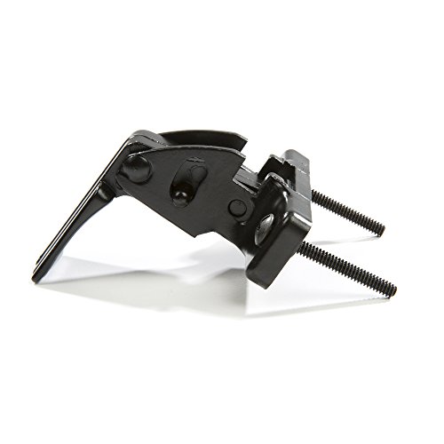 Ultra Hardware 31601 Storm and Screen Door Latch Handle - Resilient Keeper - Black Finish - Thumbnail 3