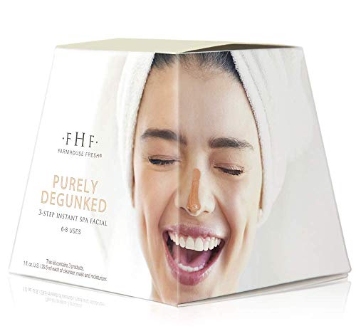 FARMHOUSE FRESH PURELY DEGUNKED 3-STEP INSTANT SPA FACIAL
