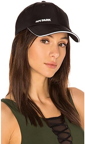 Ivy Park Reflective Nylon Logo Baseball Cap (by Beyonce) (Black)