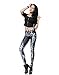 Robotic Leggings Bionic Robo Robot Leg Black Halloween Pants for Women Small