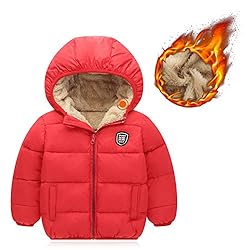 Kids Girls Winter Warm Baby Windproof Jacket