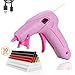 Cordless Hot Glue Gun with Glue Sticks (0.27 x 3.93 inch), USB Rechargeable Lithium Ion Battery, Portable Mini Glue Gun Kit for DIY, Crafts, Arts and Quick Home Repair