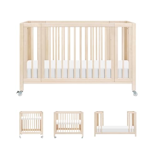 Babyletto Rolli 9-in-1 Convertible All-Stages® Bassinet to Full-Size Crib in Wa…