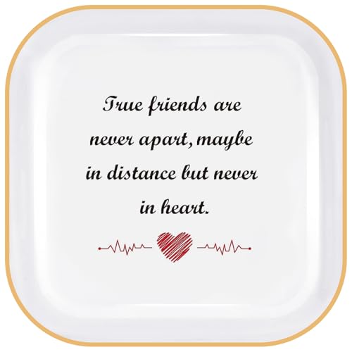 PUDDING CABIN Birthday Gifts for Women True Friends are Never Apart- Long Distance Friendship Gift, Friends Moving Away Gifts