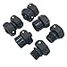 SOMMERLAND A8017 Plastic Garden Hose Repair Mender Kit －2 Sets 6 PCS