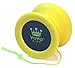 Yoyo King Merlin Pro Yoyo with Ball Bearing Axle and Extra String (Yellow)