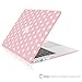 TOP CASE - Polka Dot Design Ultra Slim Light Weight Rubberized Hard Case Cover Compatible with Apple MacBook Air 13