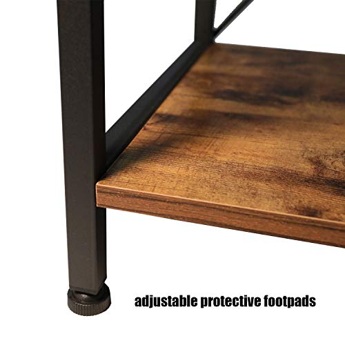 image for IRONCK Industrial Kitchen Baker's Rack, Kitchen Island Utility Storage