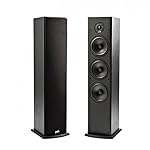 Polk Audio T50 Home Theater and Music Floor Standing Tower Speaker (Single, Black)