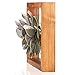 Wall Mount Air Plant Holder – Made from, Sustainably Sourced Wood – Minimalist Style, Visible Wood Grain, Easy-to-Hang Design Wall Decor – Wall Hanging Air Plant Holder