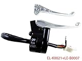 Yamaha PW 50 PW50 Throttle Housing Case Kill switch Brake Lever Levers 1981-2010 Y-Zinger