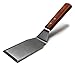 MANNKITCHEN Professional Grade Stainless Steel Spatula Perfect for Cast Iron Skillets and Flat Top Grills (MK21680)