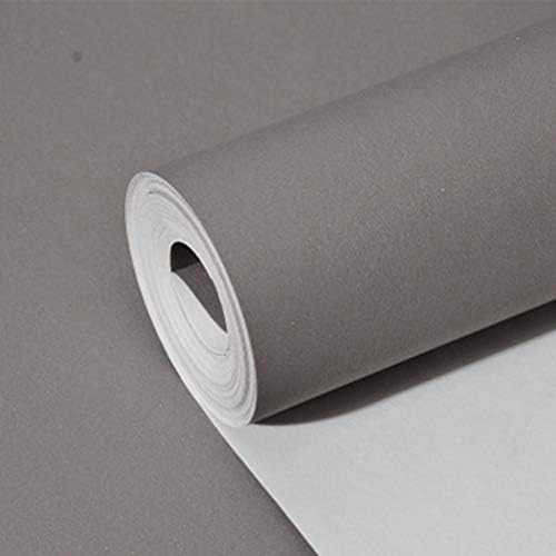 LYBJS Modern Simple Solid Color Black Wallpaper Pink, Sky Blue, Bright Yellow Non-Woven Clothing Photography Background Wallpaper 0.53 * 10M, E