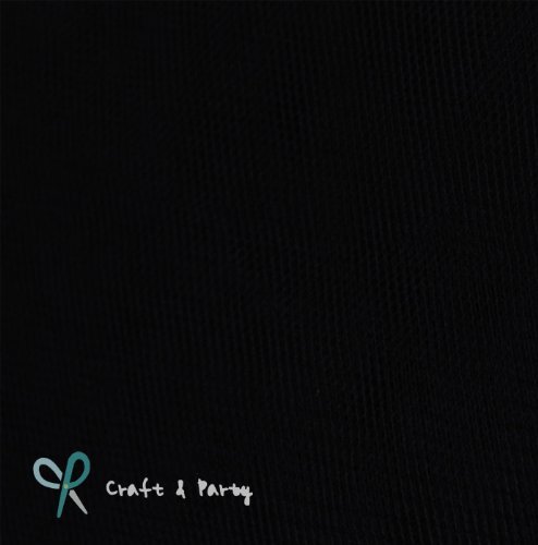 Ever Shine Tulle Bolt, 54" x 40 yd, Black