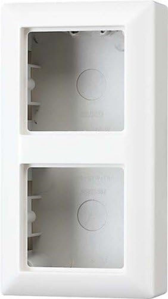 Jung AS582AW Aufputz-Kappe 2fach, ivory, AS500