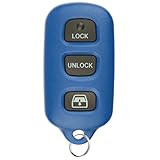 KeylessOption Keyless Entry Remote Control Car Key Fob Replacement for HYQ12BAN, HYQ12BBX, HYQ1512Y-Blue