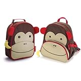 Skip Hop Zoo Backpack and Lunchie Set Monkey