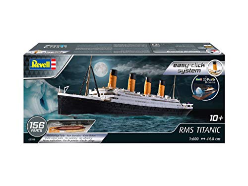 Revell RV05599 5599 05599 RMS Titanic + 3D Puzzle Eisberg Schiffsmodell Bausatz 1:600 – Bild 3