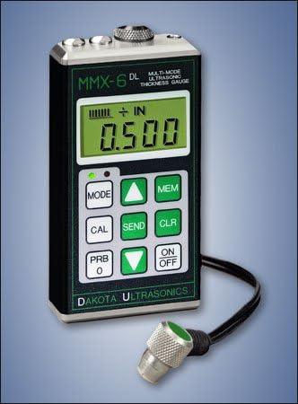 MMX-6DL Data Logging Through Paint Ultrasonic Thickness Gauge, Complete Kit