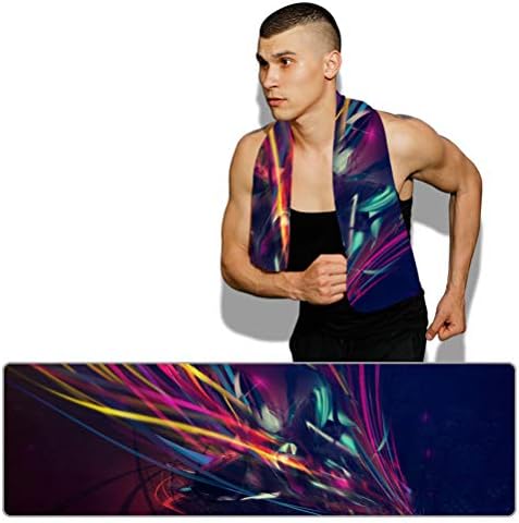CaCaCook Cooling Towel,Quick-Drying Sports Towel Soft and Absorbent Towel with Digital Printing and Dyeing