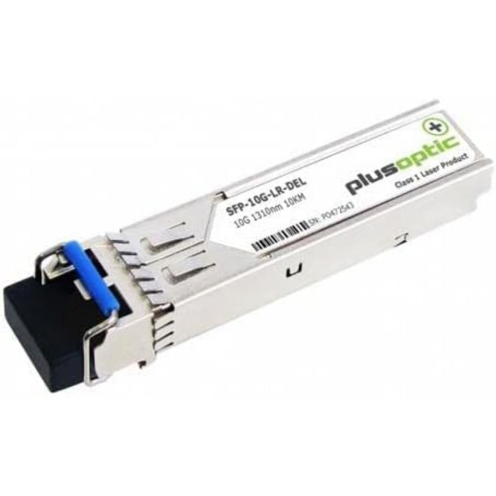 Plusoptic SFP-10G-LR-LED 10000Mbps SFP+ 1310nm Fiber Optic Network Transmitter Module (Fiber Optic 10000Mbps, SFP+, LC, LR, 10000m)