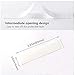 Fashion Boob Clothing Tape Clear Fabric Strong Double Sided for Dress,Body and All Skin Shades,50 Strips