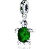 MICOO 925 Sterling Silver Charms for Bracelets and Necklaces,Evil Eye Dangle Pendants Butterfly Charms Mother's Day Gifts, Fa