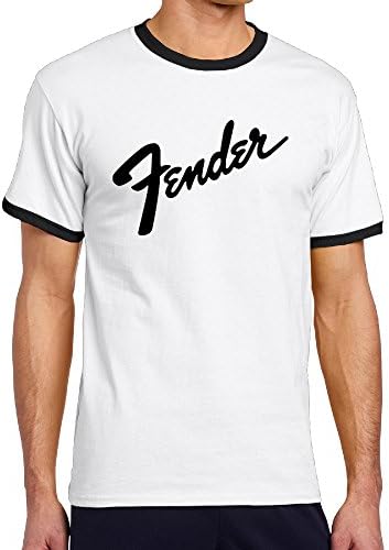 Men Fender Crew Neck Ringer T-Shirt