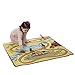 Melissa & Doug Round the Savanna Safari Activity Rug