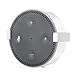 Sturdy Steel Wall Mount for Amazon Echo Dot 2nd Generation - Protect and Stabilize Alexa - by Wasserstein (White)